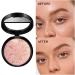  G n rique Makeup Face Powder Waterproof Oil Control Powder Marble Powder Palette Pearlescent Buildable Powder Foundation Long-Lasting Face Powder Powder Foundation for Women Oil Control Powder Foundation - Buy Online on GoSupps.com