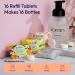 FOMIN Foaming Hand Soap Tablets (16 Count) - Sustainable Variety Pack Refills - 128 fl oz Total - Honey, Magnolia Basil, Unscented - Eco-Friendly Hand Soap Tablets - Buy Online on GoSupps.com