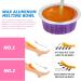 HOMSFOU 30 PCS Melting Wax Tool - Purple Aluminum Foil Heating Bowls (6.3x6.3cm) for Candle Making & DIY Crafts - International Shipping Available - Buy Online on GoSupps.com
