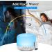 500ml Wood Grain Essential Oil Diffuser for Large Room Home Aromatherapy - White Wood Grain - Buy Online on GoSupps.com