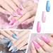 Joytii Gel Nail Polish Kit with 82W UV Light | 6 Colors Set with Matte Top and Base Coat | Nail Art Manicure Tools - Pink Sky - Buy Online on GoSupps.com