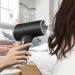Kokiya Portable Hair Dryer Hairdryer Low Noise Practical Professional Blow Dryer Hair Care Dryer for Home Salon Apartment Black - Buy Online on GoSupps.com