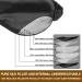 100% Pure 6A Mulberry Silk Eye Mask | Handmade 22 Momme Black Sleep Mask | Soft Luxurious Silk Blindfold for Better Sleep - Buy Online on GoSupps.com