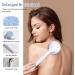 Oneleaf Silicone Back Scrubber for Shower - Long Handled Body Brush with Built-in Sponges for More Bubbles - Blue - Buy Online on GoSupps.com