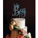 zxyxka Blue Glitter Sweet Baby Boy Cake Topper - Oh Baby Cake Topper Oh Baby Shower Gender Reveal Rustic Baby Shower Decor - Buy Online on GoSupps.com