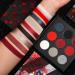 Afflano Black Red Eyeshadow Palette - Highly Pigmented Goth Clown Halloween Makeup & Joker Vampire Christmas Looks - Buy Online on GoSupps.com