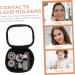 Solustrie 1 Set Contact Lens Container with Tweezer & Holder Cartoon Travel Box in Multiple Colors 11x9cm - Buy Online on GoSupps.com