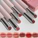 6 Colors Jelly Glossy Lipstick 6Pcs Nude to Red Mirror Hydrating Lip Gloss Long Lasting Moisturizing Tinted Lip Balm Plumping Water Lip Glaze Waterproof Long Lasting Lip Beauty Makeup