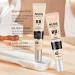 BB Cream Foundation Even Skin Tone Color Correcting Cream Moisturizing Concealer Makeup Base Lightweight Foundation Anti-Redness Silky Smoothing Foundation (Natural) - Buy Online on GoSupps.com