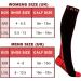 Compression Socks for Men & Women - (2 Pairs) Speed Up Recovery, Best Graduated Fit for Travel, Running, Nurses. Improve Circulation, Boost Stamina. Black/Red S-M - Buy Online on GoSupps.com
