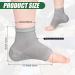 BOXOB Height Increase Socks | Comfortable Invisible Shoe Lift Insoles | Elevate Your Height Effortlessly | Ideal for Men & Women (Grey - Buy Online on GoSupps.com