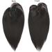 Yamel 3 Clips in Hair Topper with Bangs Dark Brown 12 Inch - Synthetic Wiglets for Thinning Hair - Natural Hairpieces (4x2) - Buy Online on GoSupps.com