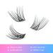 LANKIZ DIY Individual Eyelash Extensions 110 Cluster Lashes Natural C-Mix - Soft, Lightweight, and Reusable for Home Use - Buy Online on GoSupps.com