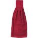 Kovot Set of 2 Cotton Hanging Tie Towels - Red | Hook & Loop Latch | Kitchen Towels - Buy Online on GoSupps.com