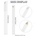 10 White Nail Whitening Pencils with Cuticle Pusher Cap - DIY Manicure Supplies - Buy Online on GoSupps.com