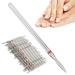 50PC Professional Nail Drill Bits Set - Electric Nail Miller Nail Polish Grinding Heads & Manicure Tools for Home & Salons - Buy Online on GoSupps.com