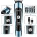 Brightup Beard Trimmer for Men - Grooming Kit, Waterproof Hair Clippers, Electric Razor for Mustache, Body, Facial, Nose Hair - FK-8788T Blue - Buy Online on GoSupps.com