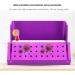 30 Holes Aluminum Disinfection Box Case for Dental Burs | Autoclavable Dentist Tool (Purple) - Buy Online Now! - Buy Online on GoSupps.com