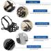 Buy Barkless Dog Muzzle - Soft Silicone Bite & Bark Control Drinking & Panting Enabled Size 3 (Snout 9 -10) Black - International Shipping - Buy Online on GoSupps.com
