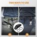 Duty Belt Key Holder Quick Release Clip | Stainless Steel Tactical Stealth Key Ring - 4 Detachable Keyrings | For Police & Law Enforcement | Fits up to 2.25 Belt | Black (2 Pack) - Buy Online on GoSupps.com