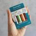 Earth Mama Lip Balm Quadruplets 4-Pack - Natural Ingredients, No Petroleum, Artificial Colors, or Flavors - Buy Online on GoSupps.com