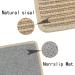 Natural Sisal Cat Scratching Pad for Indoor and Outdoor Use - Protect Your Furniture - 15.7x23.6inch - Khaki - Buy Online on GoSupps.com