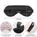 Xigua Rose Gold Leopard Print Sleeping Eye Mask | Adjustable Strap | Breathable Blackout Comfort | Men & Women - Buy Online on GoSupps.com