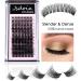 Jsdoin Cluster Lashes 84 Pcs C/D Curl 8-16mm Length DIY Eyelash Extensions - Natural & Mega Styles - Buy Online on GoSupps.com