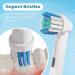 16 Pcs Replacement Toothbrush Heads | Compatible with Oral B Braun | Cross Clean Professional Electric Toothbrush Refills | For Oral-B Action Pro Series | 16 Count Pack - Buy Online on GoSupps.com