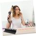 VINTORKY Curling Iron Rack Styler Holder Blow Dryer Holder Blow Dryer Stand Kickstand Black Stainless Steel - Buy Online on GoSupps.com