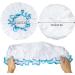 G2PLUS 2PCS Large Shower Cap for Long Hair - 32CM Clear Reusable Elastic Bath Cap for Women and Girls - Ideal for Spa and Home Use - Buy Online on GoSupps.com