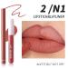  Fravsiu Waterproof Lip Liner Lip Gloss Lipstick Lipliner Pencil Set Moisturizing Lipstick Set Moisturizing Lip Glaze Waterproof Lip Liner Pencil and Lip Gloss Set for Long-Lasting Wear - Buy Online on GoSupps.com