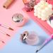 Matte Crystal Glass 2-Piece Nail Art Dappen Dish Set | Acrylic Liquid Powder Holder - Buy Online on GoSupps.com