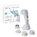 Bellissima Face Cleansing facial cleaning brush with Sonic Vibration Technology 5 interchangeable brush heads water resistant color white