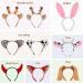 Buy Lurrose 9Pcs Plush Animal Headbands - Jungle Costume Accessories for Kids & Adults | Perfect for Birthdays Halloween & Christmas Parties - Buy Online on GoSupps.com