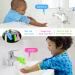 3-Colored Silicone Tap for Kids - Delayed Flow for Safe Hand & Face Washing | International Shipping - Buy Online on GoSupps.com