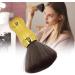 Haircutting Neck Duster Brush Salon Home Barbershop Hair Sweeping Brush Soft Nylon Professional Barber Handle Tool for Women Men Face Neck Gold - Buy Online on GoSupps.com