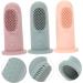 Minkissy 3 Pieces Toothbrush Set - Tongue Cleaner Teether & Finger Brush Massager for Kids - International Shipping Available - Buy Online on GoSupps.com