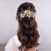 GAODESI Wedding Hair Comb Bridal Hair Pieces Flower Leaf Hair Accessories for Women