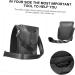 Minkissy 2-Pack Scissors Belt Bag | High-Quality Leather Hairdressing Tool Holder & Shear Bag | 21x13cm | Perfect for Salons & Pet Grooming - Buy Online on GoSupps.com