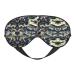 Fish Pattern 1 Print Ultra-Soft Light-Blocking Eye Mask for Optimal Comfort and Restful Sleep