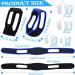 3Pack Anti Snore Chin Strap Upgraded Breathable and Adjustable Stop Snoring Head Band with 4PCS Different Size Nose Vents Snore Stopper Effective Snoreless Sleeping Solution for Men and Women - Buy Online on GoSupps.com