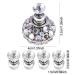 Magnetic Nail Tip Practice Stand Base - Silver Lotus Holder for Nail Art & Manicure Tools - International Shipping Available - Buy Online on GoSupps.com