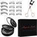 Magnetic Eyelashes False Eyelashes Kit No Glue 3D Magnetic Eyelashes with Applicator Natural Looking Fake Lashes Reusable & Quick & Easy - Black 2 Types Black(Magnetic Eyelashes) - Buy Online on GoSupps.com
