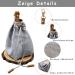 Adjustable Portable Feed Bag for Small Dogs | Training Treats Bag with Cord & Buckle - Ideal Pet Food & Snack Storage (Gray) - Buy Online on GoSupps.com