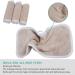 Kinhwa Microfiber Makeup Remover Cloths - Washable & Reusable | Ultra Soft 3-Pack (15cm x 30cm) - Eco-Friendly Makeup Wipes in Brown - Buy Online on GoSupps.com