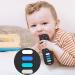 ERSIHUA 2-Pack Baby Teething Toys - TV Remote Control Shape Silicone Teething Toys for Babies 0-18 Months BPA-Free (2 Pack, Black) - Buy Online on GoSupps.com