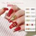 2023 Nail Art Decorations - Number Rhinestone Rivet, 3D Alloy Glitter Design for Manicure & Jewelry Making - Buy Online on GoSupps.com