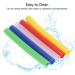 FafeICY 5-Piece Silicone Tooth Toy Set for Toddlers | Soft Hollow Baby Teething Rings | High-Quality Bite Toys - Buy Online on GoSupps.com
