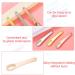 3PCS Mini Metal Makeup Spatula Set for Skincare - Reusable Facial Cosmetic Beauty Spoon - Buy Online on GoSupps.com